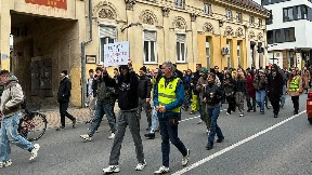 Počeo protest u Novom Sadu
